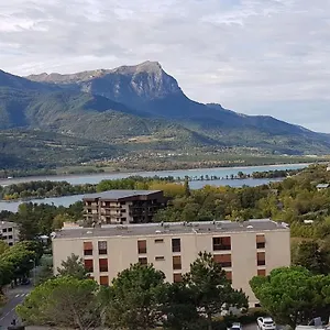 Plan D'eau Vue Panoramique Embrun